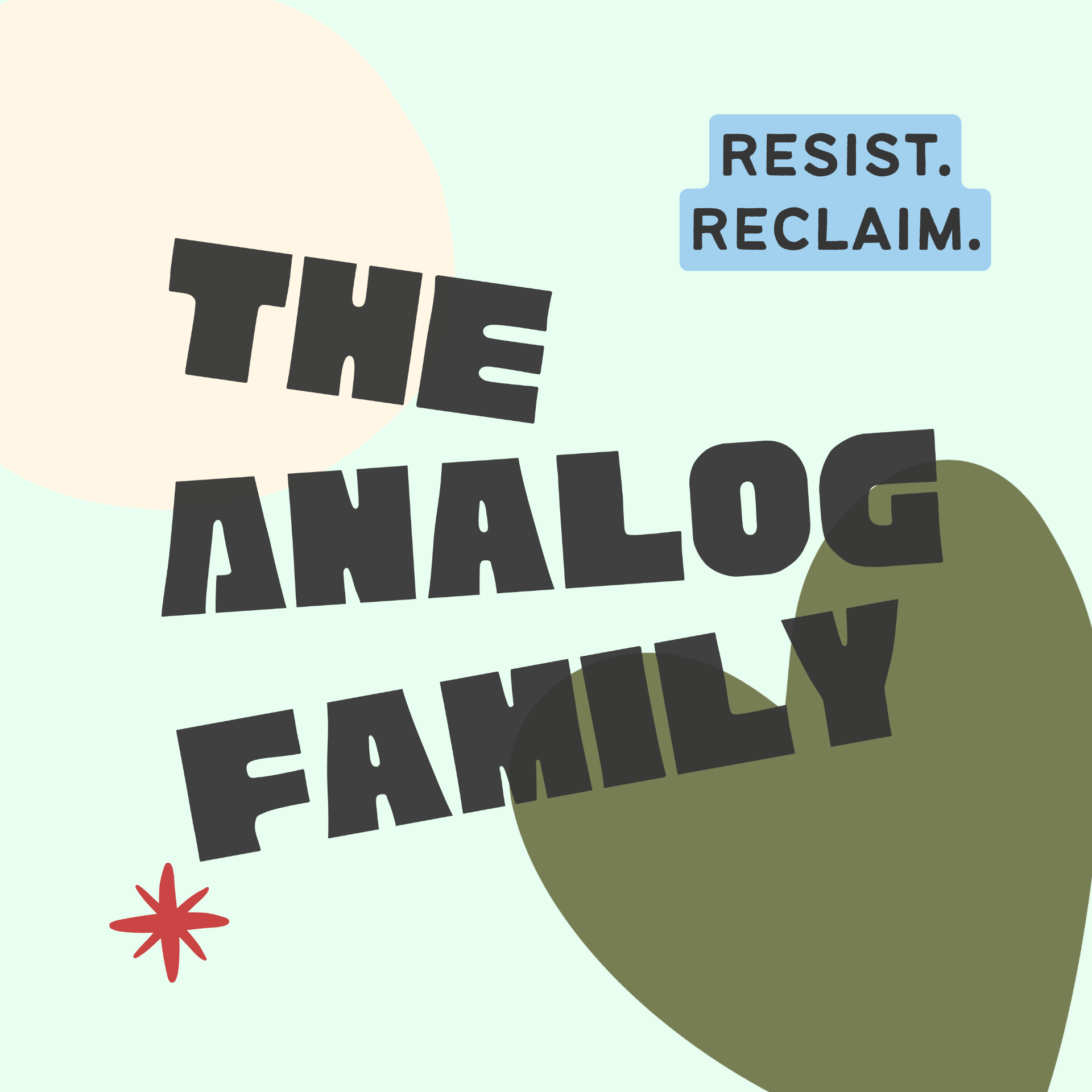 Closing card from The Analog Family Conversation Deck